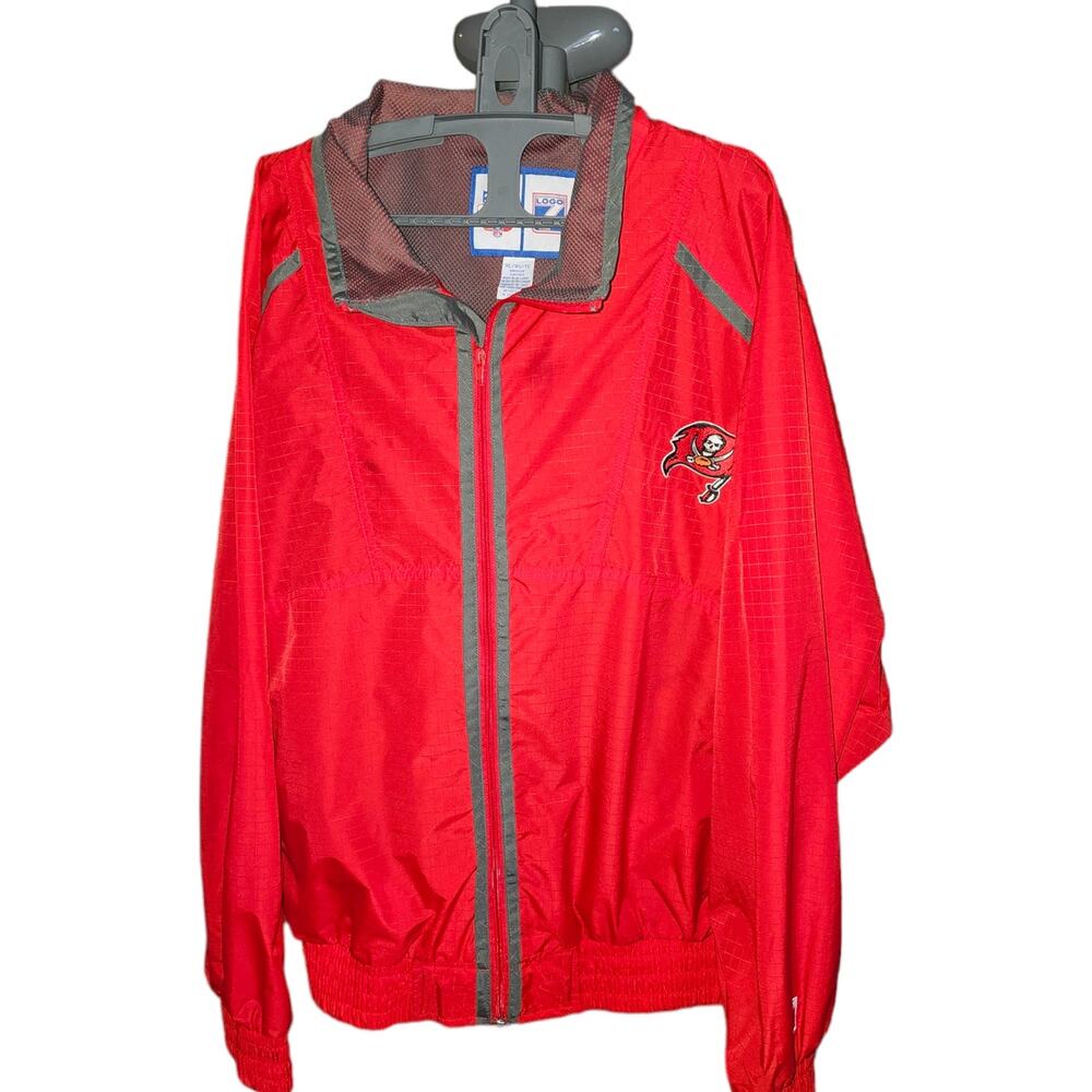 Logo 7 Game Day Vintage Windbreaker/Rain Pirates Jacket Zip Up Size XL See Desc